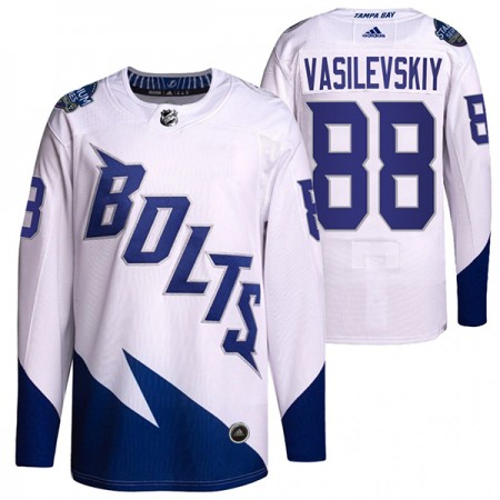 Tampa Bay Lightning Andrei Vasilevskiy 88 Adidas 2022 Stadium Series Authentic Shirt - Mannen